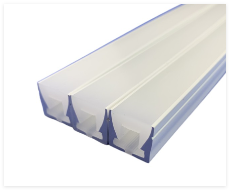 Top view silicone tube for LED strip FROM CHINA FACTORY